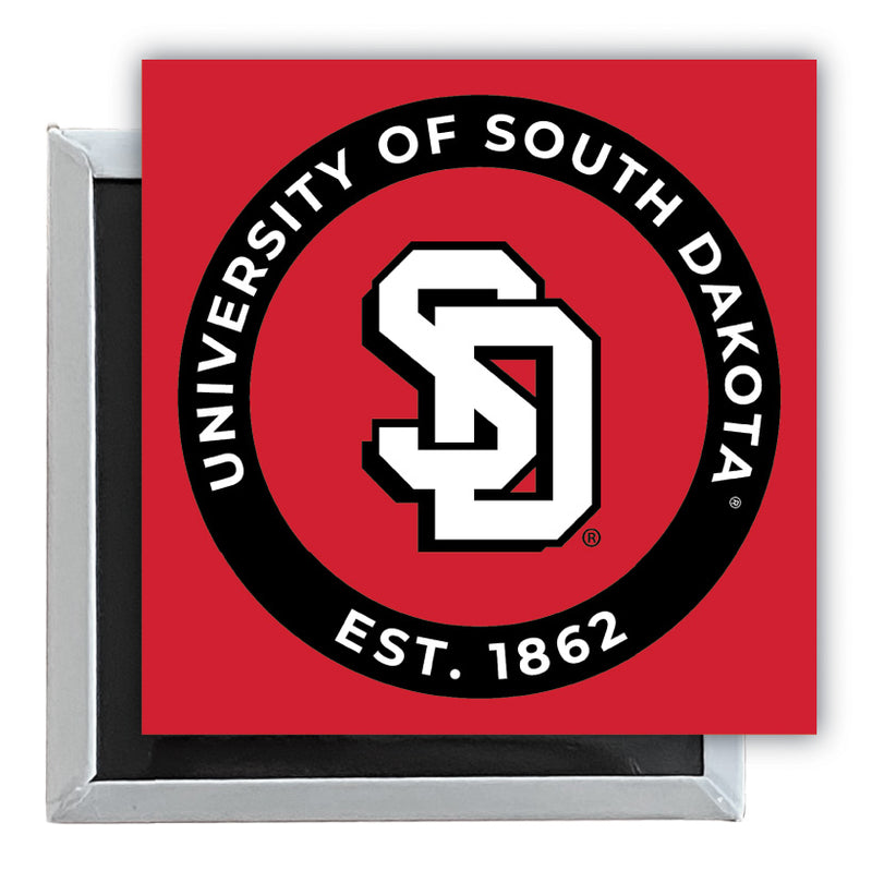 South Dakota Coyotes 2.5"x 2.5" Fridge Magnet Officially Licensed Collegiate Product Single