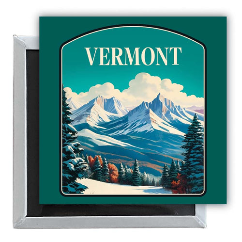 Vermont Design A Souvenir 2.5 x 2.5-Inch Fridge Magnet Single