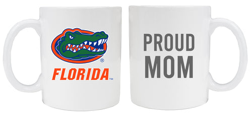 Florida Gators 12 oz White Ceramic Coffee Mug Proud Mom Officially Licensed Collegiate Product 