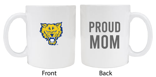 Fort Valley State University Proud Mom Ceramic Coffee Mug - White