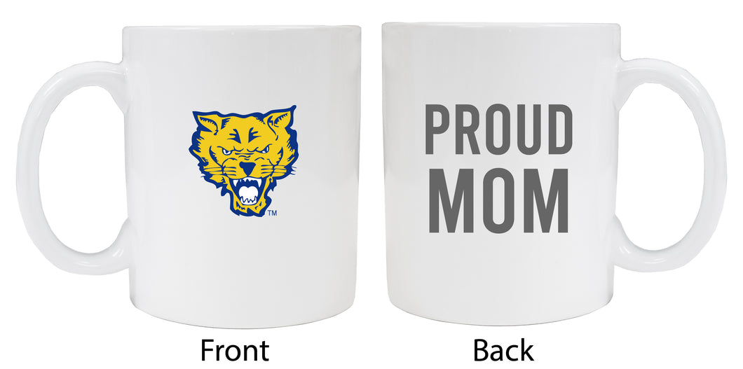 Fort Valley State University Proud Mom Ceramic Coffee Mug - White (2 Pack)