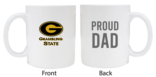 Grambling State Tigers Proud Dad Ceramic Coffee Mug - White