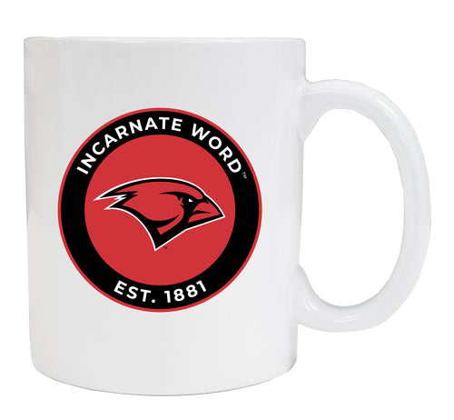 Incarnate Word Cardinals 12 oz Ceramic Coffee Mug Officially Licensed Circle Design 2-Pack