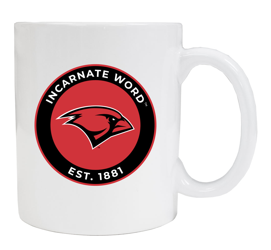 Incarnate Word Cardinals 12 oz Ceramic Coffee Mug Officially Licensed Circle Design 2-Pack