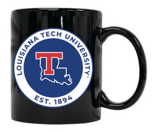 Load image into Gallery viewer, Louisiana Tech Bulldogs 12 oz Ceramic Coffee Mug Circle Design Officially Licensed Collegiate Product
