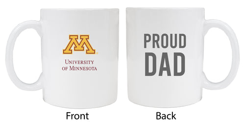 Minnesota Gophers Proud Dad Ceramic Coffee Mug - White (2 Pack)