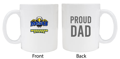Morehead State University Proud Dad Ceramic Coffee Mug - White (2 Pack)