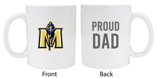 Murray State University Proud Dad Ceramic Coffee Mug - White (2 Pack)