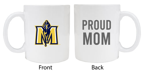 Murray State University Proud Mom Ceramic Coffee Mug - White (2 Pack)