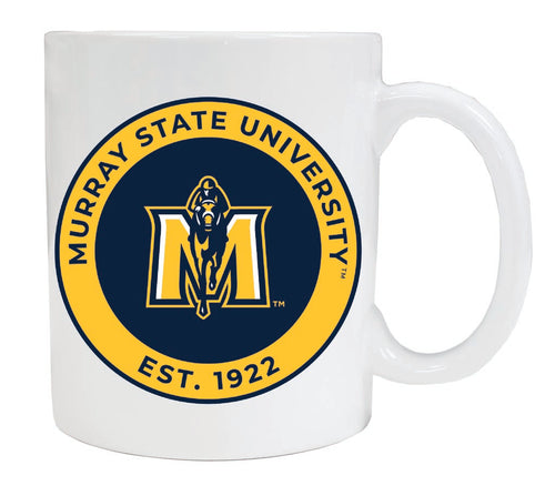 Murray State University 12 oz White Ceramic Coffee Mug Circle Design Officially Licensed Collegiate Product