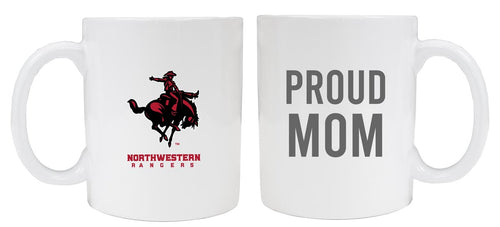 Northwestern Oklahoma State University 12 oz White Ceramic Coffee Mug Proud Mom Officially Licensed Collegiate Product 