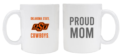 Oklahoma State Cowboys 12 oz White Ceramic Coffee Mug Proud Mom Officially Licensed Collegiate Product 