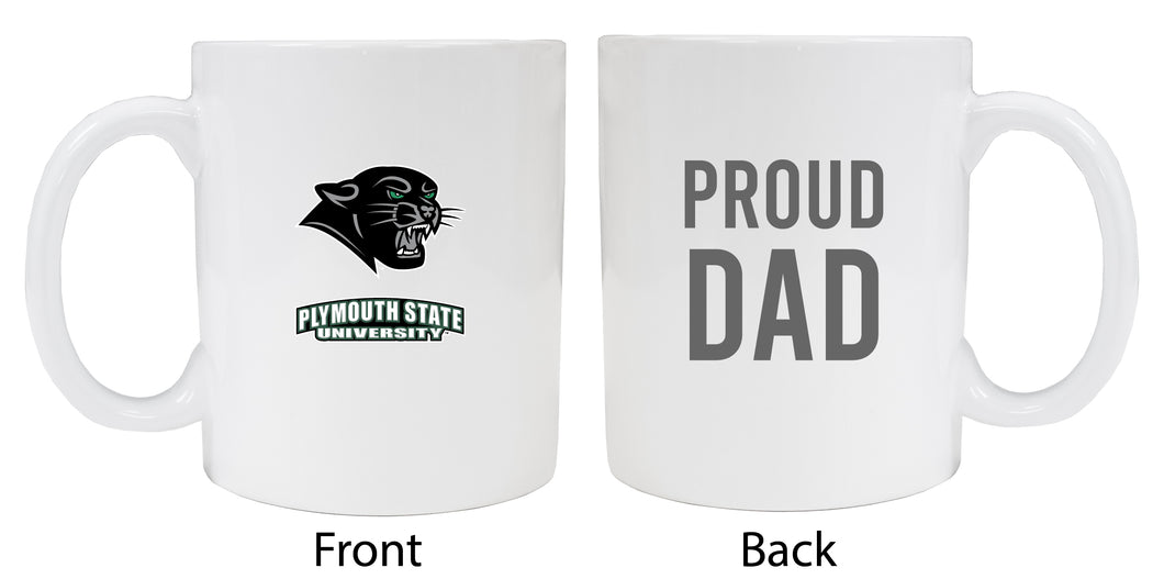 Plymouth State University Proud Dad White Ceramic Coffee Mug - White (2 Pack)
