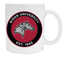 Load image into Gallery viewer, Rider University Broncs 12 oz Ceramic Coffee Mug Circle Design Officially Licensed Collegiate Product
