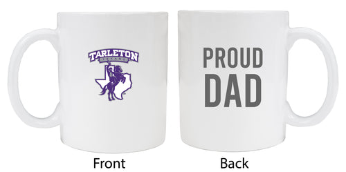 Tarleton State University Proud Dad Ceramic Coffee Mug - White (2 Pack)