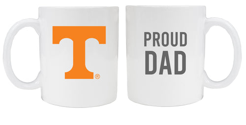 Tennessee Knoxville Volunteers 12 oz White Ceramic Coffee Mug Proud Dad Officially Licensed Collegiate Product 