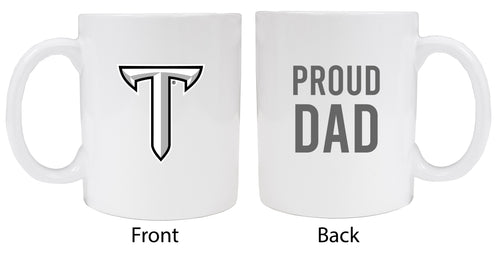 Troy University Proud Dad Ceramic Coffee Mug - White (2 Pack)