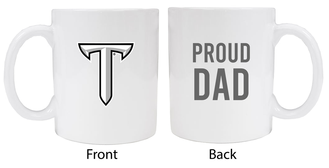 Troy University Proud Dad Ceramic Coffee Mug - White (2 Pack)