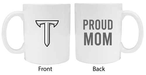 Troy University Proud Mom Ceramic Coffee Mug - White