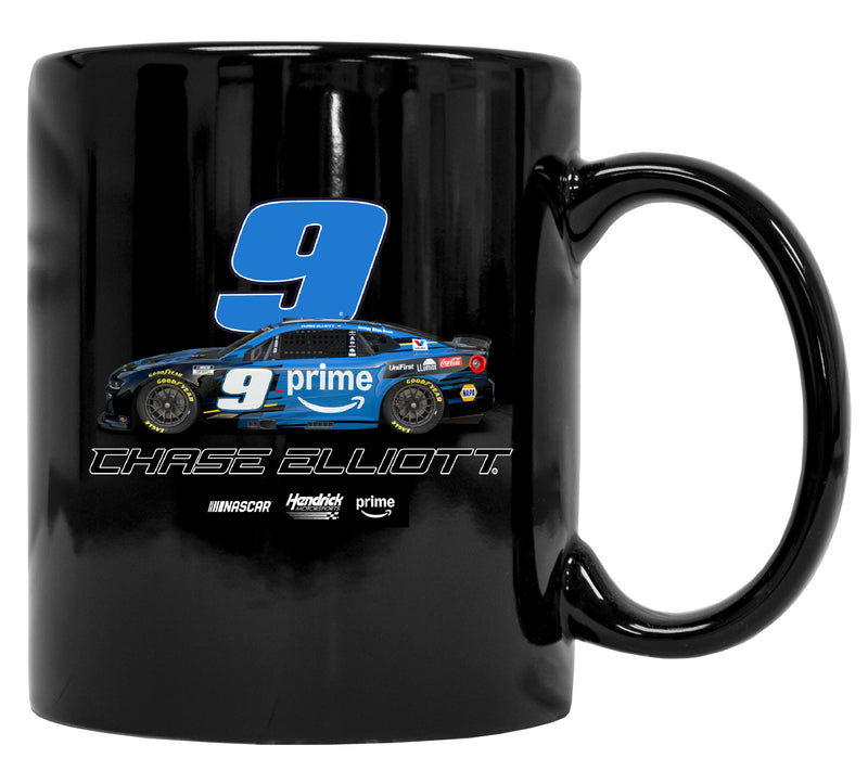 Chase Elliott #9 Nascar Offic. Licensed 12 oz Ceramic Coffee Mug Black