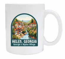 Load image into Gallery viewer, Helen Georgia Alpine Village Design Souvenir 12 oz Ceramic Coffee Mug
