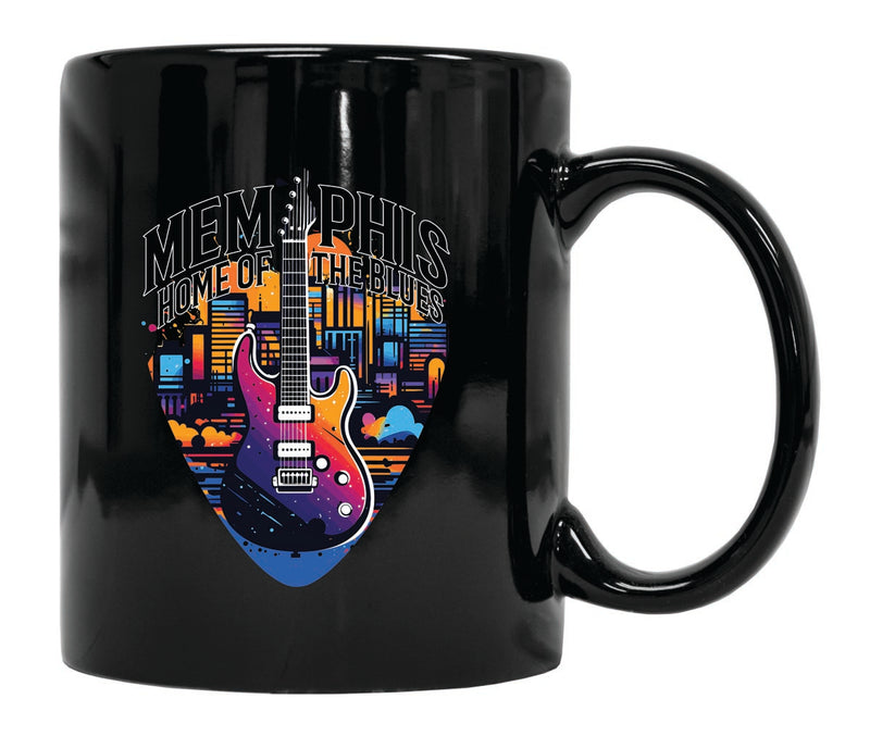 Memphis Tennessee Souvenir 12 oz Ceramic Coffee Mug Black
