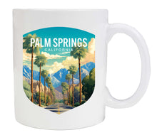 Load image into Gallery viewer, Palm Springs California Design A Souvenir 12 oz Ceramic Coffee Mug
