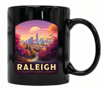 Load image into Gallery viewer, Raleigh North Carolina City of Oaks Design Souvenir 12 oz Ceramic Coffee Mug
