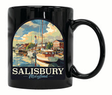 Load image into Gallery viewer, Salisbury Maryland Port of Salisbury Marina Design Souvenir 12 oz Ceramic Coffee Mug
