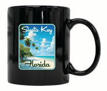 Load image into Gallery viewer, Siesta Key Beach Florida Tropical Beach Design Souvenir 12 oz Ceramic Coffee Mug
