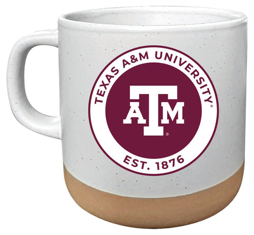 Texas A&M Aggies 14 oz Mug with Clay Bottom Officially Licensed