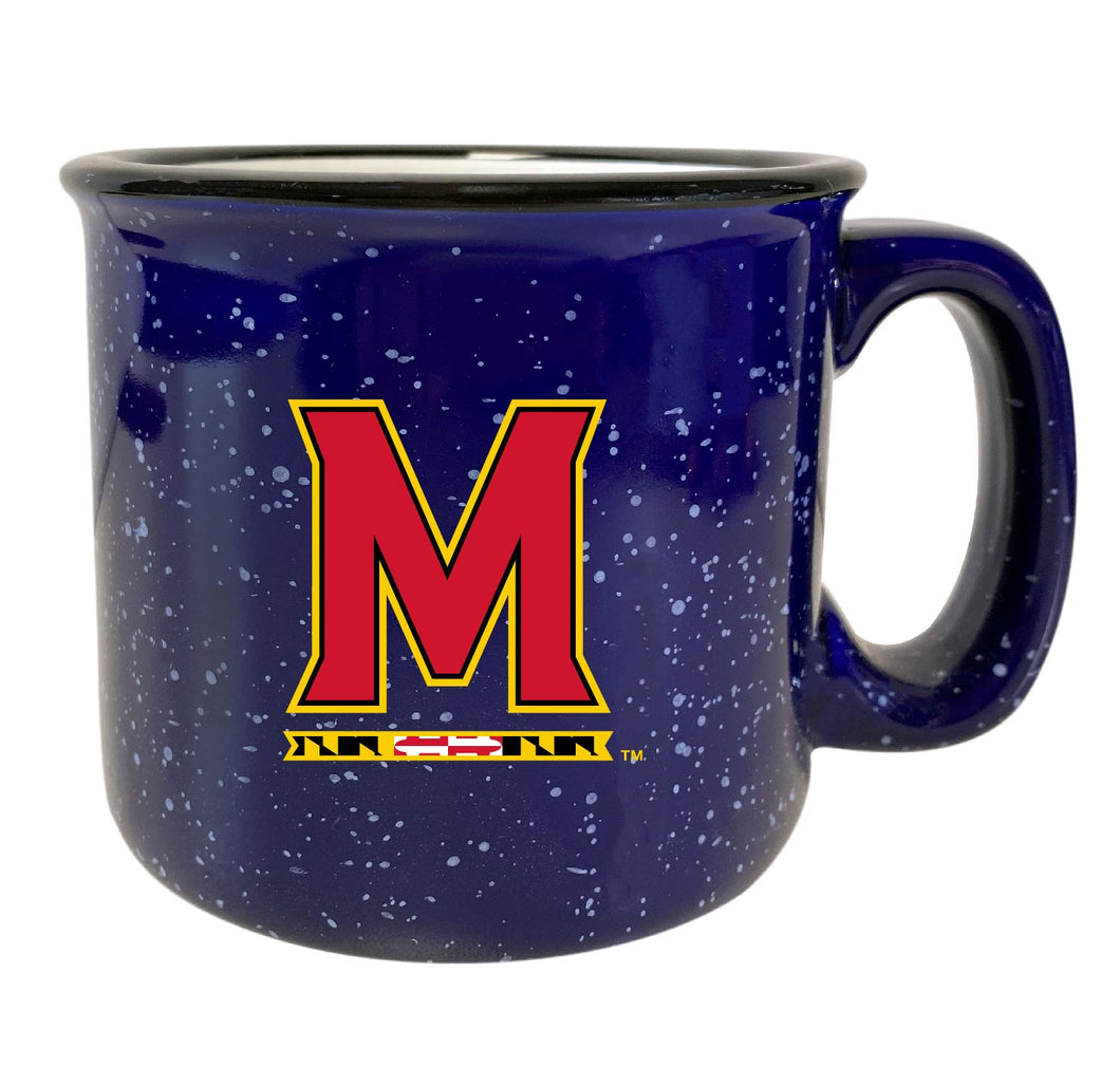 Maryland Terrapins Pride - 16 oz Speckled Ceramic Camper Mug- Choose Your Color
