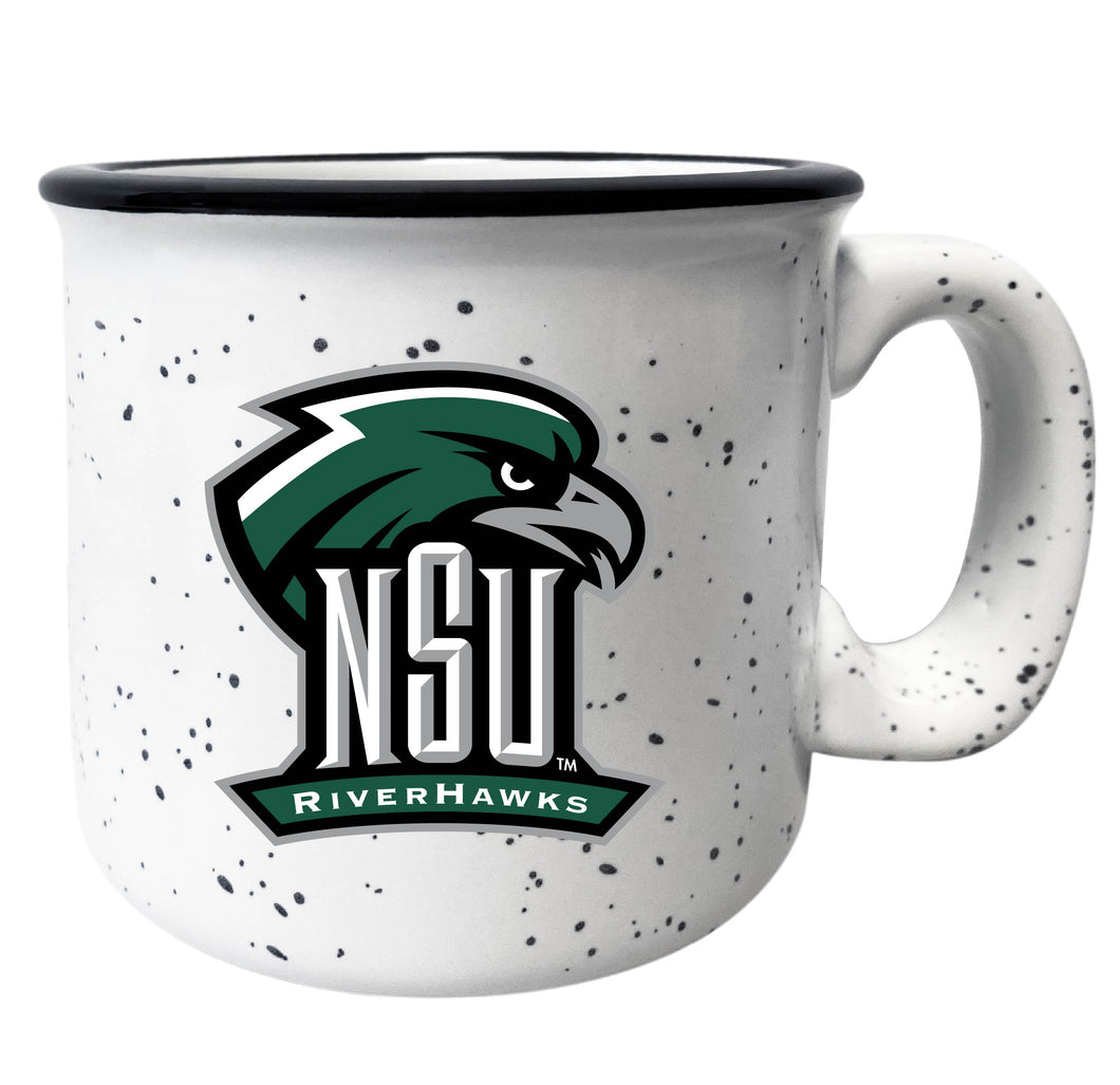 Northeastern State University Pride - 16 oz Speckled Ceramic Camper Mug- Choose Your Color