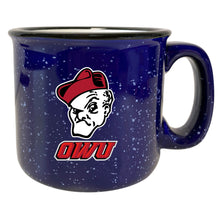Load image into Gallery viewer, Ohio Wesleyan University Speckled Ceramic Camper Coffee Mug - Choose Your Color
