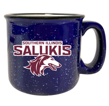 Load image into Gallery viewer, Southern Illinois Salukis Speckled Ceramic Camper Coffee Mug - Choose Your Color
