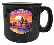 Load image into Gallery viewer, Budapest Hungary Parliament Building Design Souvenir 16 oz Ceramic camping mug
