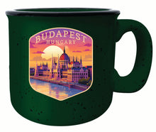 Load image into Gallery viewer, Budapest Hungary Parliament Building Design Souvenir 16 oz Ceramic camping mug
