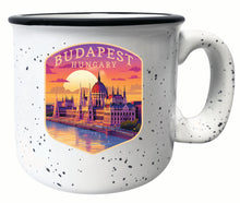 Load image into Gallery viewer, Budapest Hungary Parliament Building Design Souvenir 16 oz Ceramic camping mug
