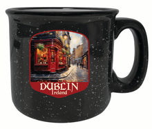 Load image into Gallery viewer, Dublin Ireland Red Pub Design Souvenir 16 oz Ceramic camping mug
