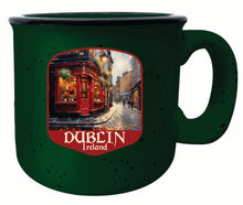 Load image into Gallery viewer, Dublin Ireland Red Pub Design Souvenir 16 oz Ceramic camping mug
