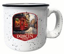 Load image into Gallery viewer, Dublin Ireland Red Pub Design Souvenir 16 oz Ceramic camping mug
