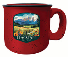 Load image into Gallery viewer, Flagstaff Arizona Design C Souvenir 16 oz Ceramic camping mug
