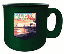 Load image into Gallery viewer, Galveston Texas Pleasure Pier Design Souvenir 16 oz Ceramic camping mug
