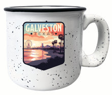 Load image into Gallery viewer, Galveston Texas Pleasure Pier Design Souvenir 16 oz Ceramic camping mug White Single
