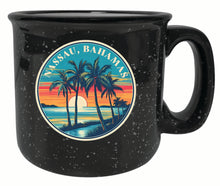 Load image into Gallery viewer, Nassau the Bahamas Design D Souvenir 16 oz Ceramic camping mug
