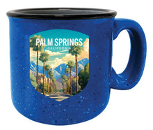 Load image into Gallery viewer, Palm Springs California Design A Souvenir 16 oz Ceramic camping mug
