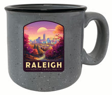 Load image into Gallery viewer, Raleigh North Carolina City of Oaks Design Souvenir 16 oz Ceramic camping mug
