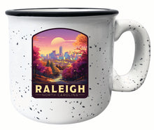 Load image into Gallery viewer, Raleigh North Carolina City of Oaks Design Souvenir 16 oz Ceramic camping mug

