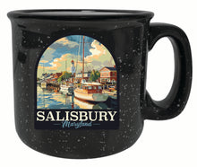 Load image into Gallery viewer, Salisbury Maryland Port of Salisbury Marina Design Souvenir 16 oz Ceramic camping mug

