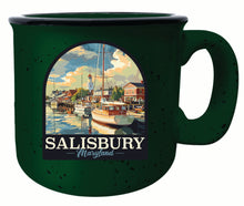 Load image into Gallery viewer, Salisbury Maryland Port of Salisbury Marina Design Souvenir 16 oz Ceramic camping mug
